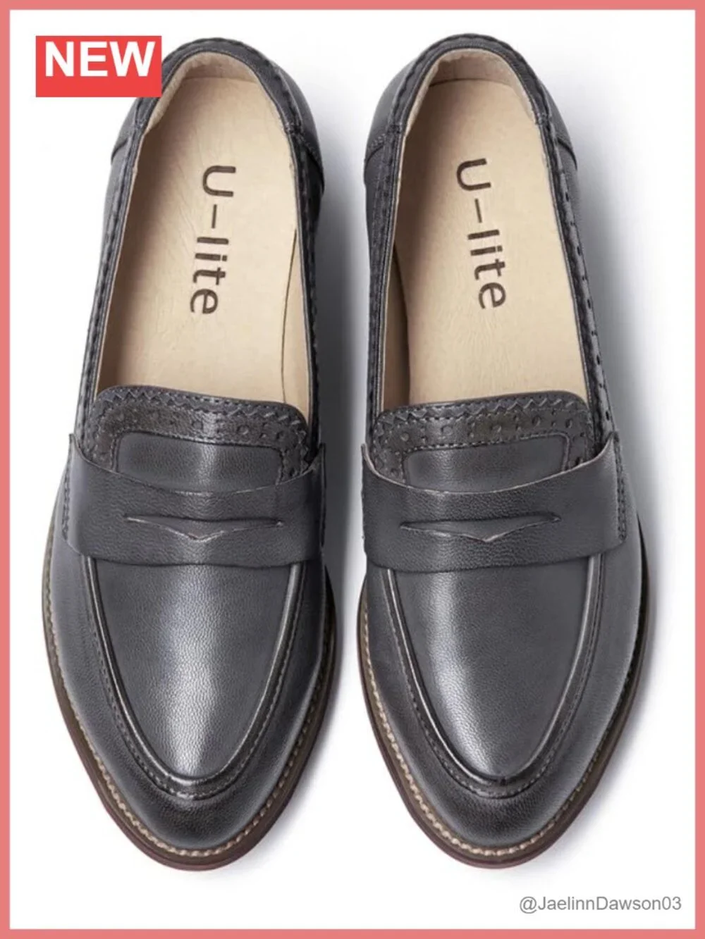 Women's Sheepskin Leather Loafers Slip On Comfortable Non-Slip Dress Flats,